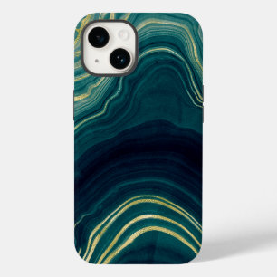 green agate Case-Mate iPhone 14 case
