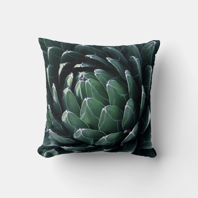 Green Agave Cushion (Front)