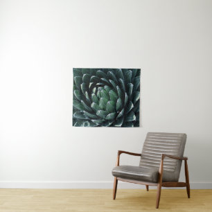 Green Agave Tapestry