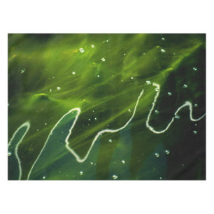 Green Algae and Water 50x72 tccnm Tablecloth