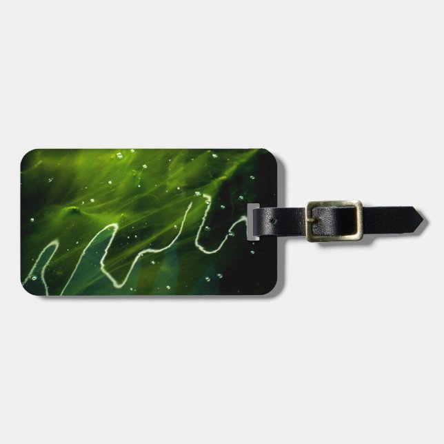 Green Algae and Water cd ltcnm Luggage Tag (Front Horizontal)
