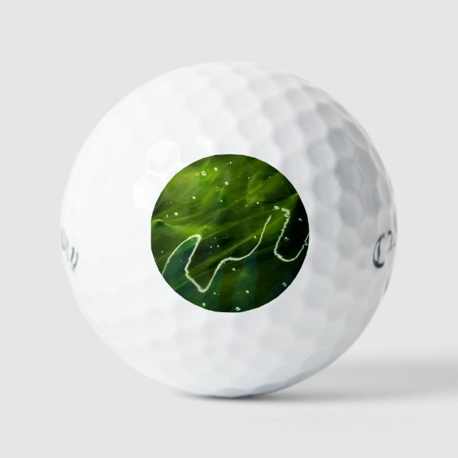 Green Algae and Water css gbcna Golf Balls (Front)