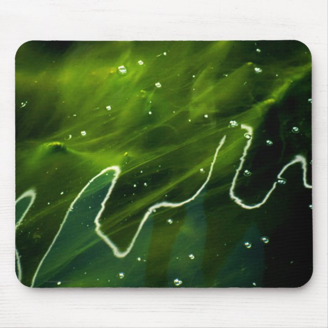 Green Algae and Water mpcna Mouse Mat (Front)