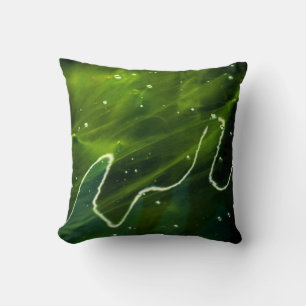 Green Algae and Water tpcn Cushion
