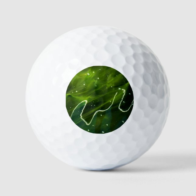 Green Algae and Water va gbcnm Golf Balls (Front)