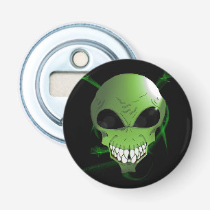 Green alien Bottle Opener