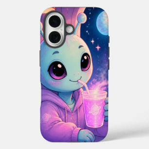 Green Alien Girl Is Here To Protect With An iPhone 16 Case