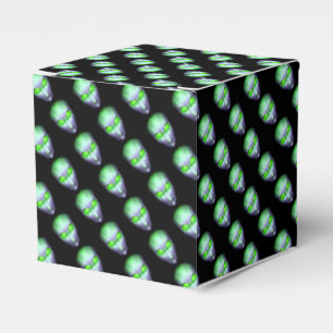 Green Alien Head Favour Box
