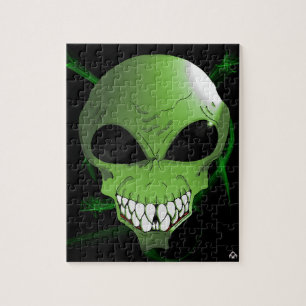 Green Alien puzzle