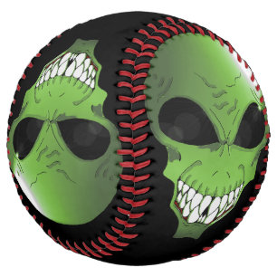 Green alien Softball