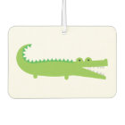 Green Alligator Car Air Freshener
