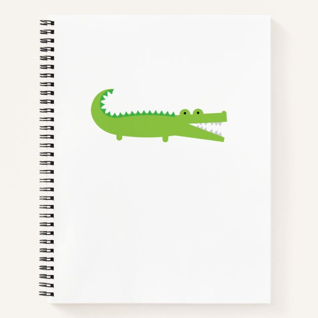 Green Alligator Notebook (Front)