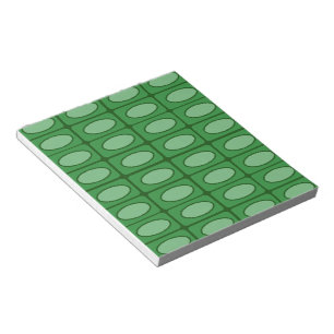 Green alligator skin pattern notepad