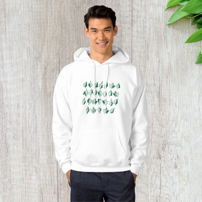 Green Alphabet Mens Hoodie (Creator Uploaded)