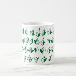 Green Alphabet Mug