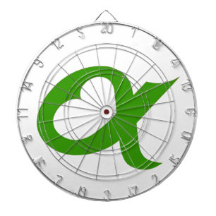 Green Alpheart Dartboard