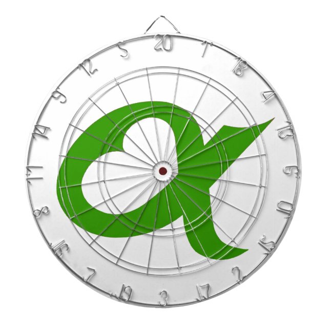 Green Alpheart Dartboard (Front)