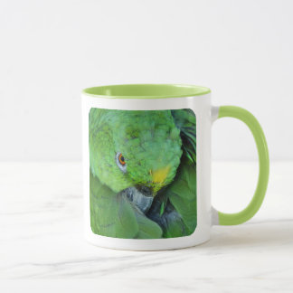 Green Amazon Parrot Mug