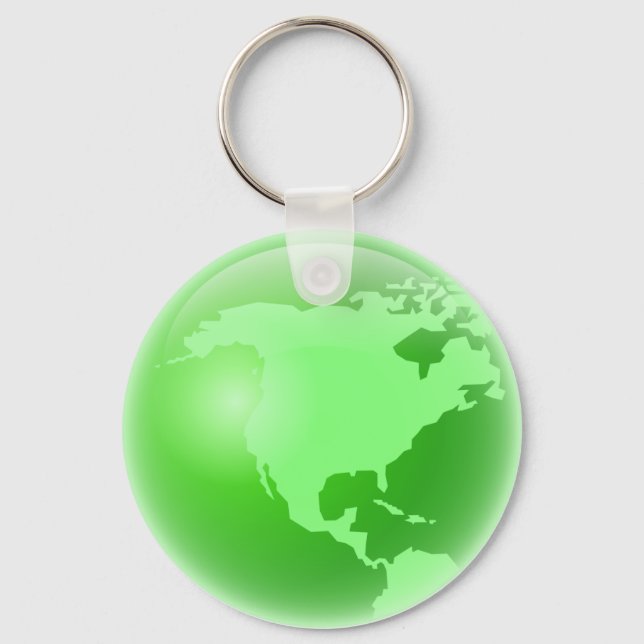 Green America Key Ring (Front)