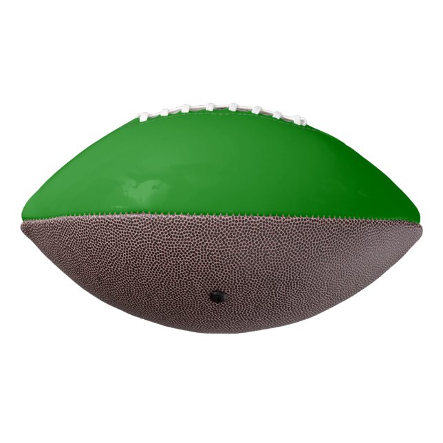 Green American Football (Rotated 270)