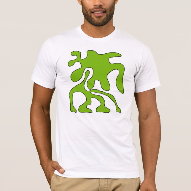 Green Amoeba Shirt! T-Shirt (Front)