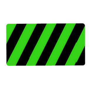 Green and black diagonal stripes pattern