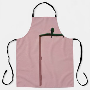 GREEN AND BLACK METAL TOOL APRON