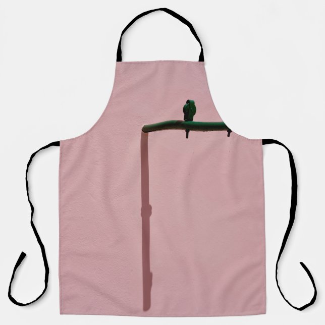GREEN AND BLACK METAL TOOL APRON (Front)