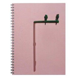 GREEN AND BLACK METAL TOOL NOTEBOOK