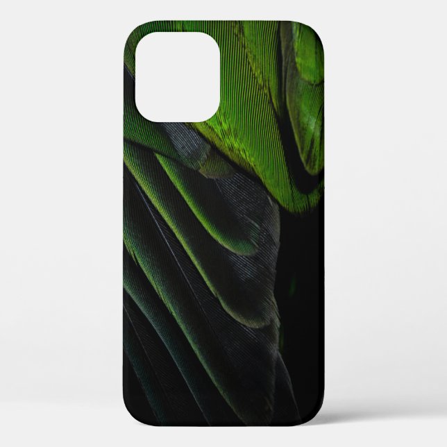 Green and black plaid textile Case-Mate iPhone case (Back)