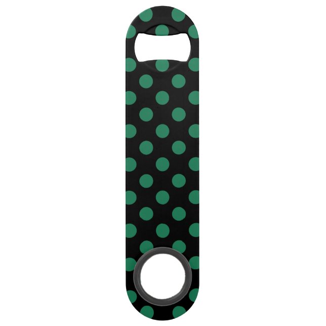 Green and black polka dots (Front)