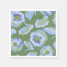 Green and blue bloom