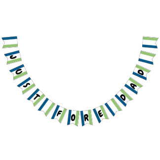 Green and Blue Bunting