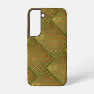Green And Blue Geometrical Abstract Samsung Galaxy Case