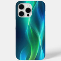Green and blue glowing lines