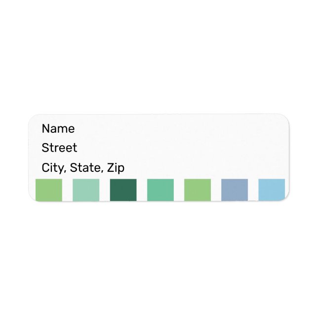 Green and Blue Stripes (Front)