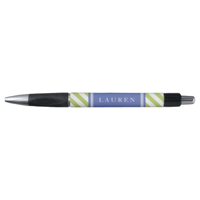Green and Blue Stripes Pattern (Front)
