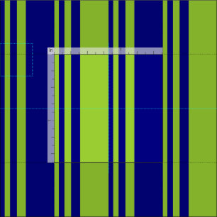 Green and Blue Stripes Pattern Fabric