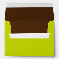 Green and Brown Lined