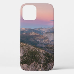 GREEN AND BROWN MOUNTAIN UNDER CLOUDY SKY DURING D iPhone 12 CASE