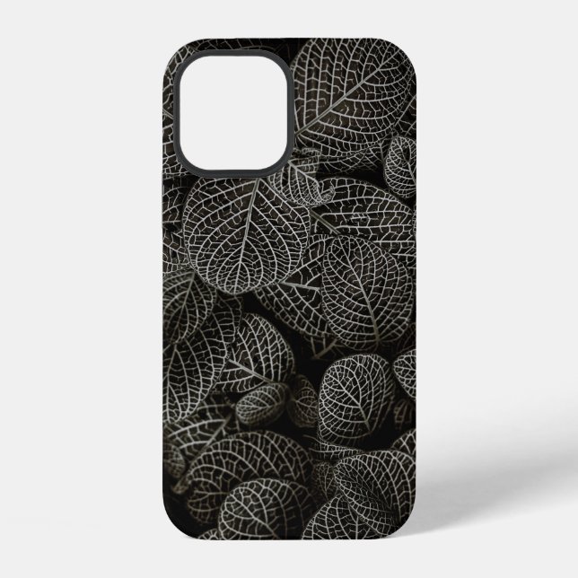 GREEN AND BROWN PINE CONES iPhone CASE (Back)