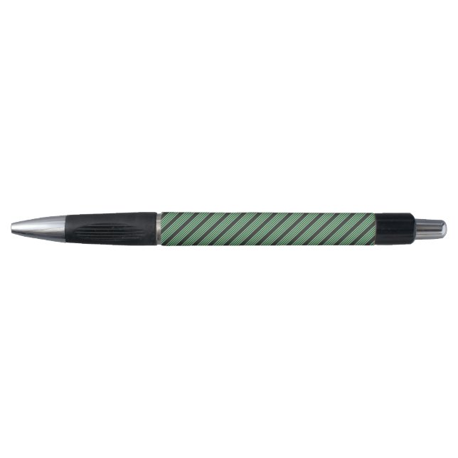Green and charcoal five stripes pattern (Front)