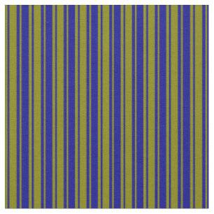 Green and Dark Blue Coloured Lined/Striped Pattern Fabric