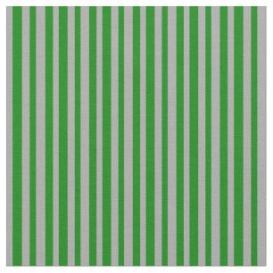 Green and Dark Grey Coloured Striped/Lined Pattern Fabric