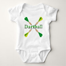 Green and Gold Dartball Darts