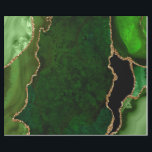 Green and Gold Faux Glitter Agate Wrapping Paper<br><div class="desc">This elegant and glamourous wrapping paper is versatile and can be used for giving gifts or art and craft projects. It is ideal for any occasion such as birthdays, weddings, bridal showers, baby showers, anniversaries or general gifts. It features green marble agate on a distressed green background. The faux gold...</div>