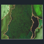 Green and Gold Faux Glitter Agate Wrapping Paper<br><div class="desc">This elegant and glamourous wrapping paper is versatile and can be used for giving gifts or art and craft projects. It is ideal for any occasion such as birthdays, weddings, bridal showers, baby showers, anniversaries or general gifts. It features green marble agate on a distressed green background. The faux gold...</div>