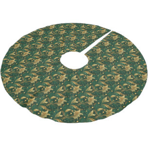 Green and Gold Tree Skirt
