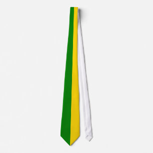 Green and Gold Two Colour Tie