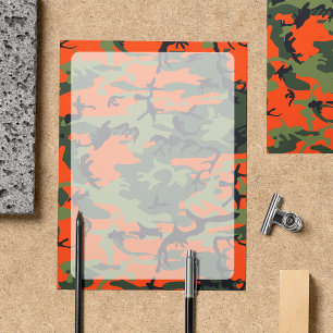 Green and Orange Camo, Camouflage, Military, Army